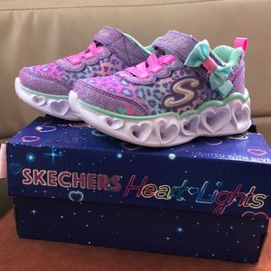 Sketchers Heart Light Tennis Shoes